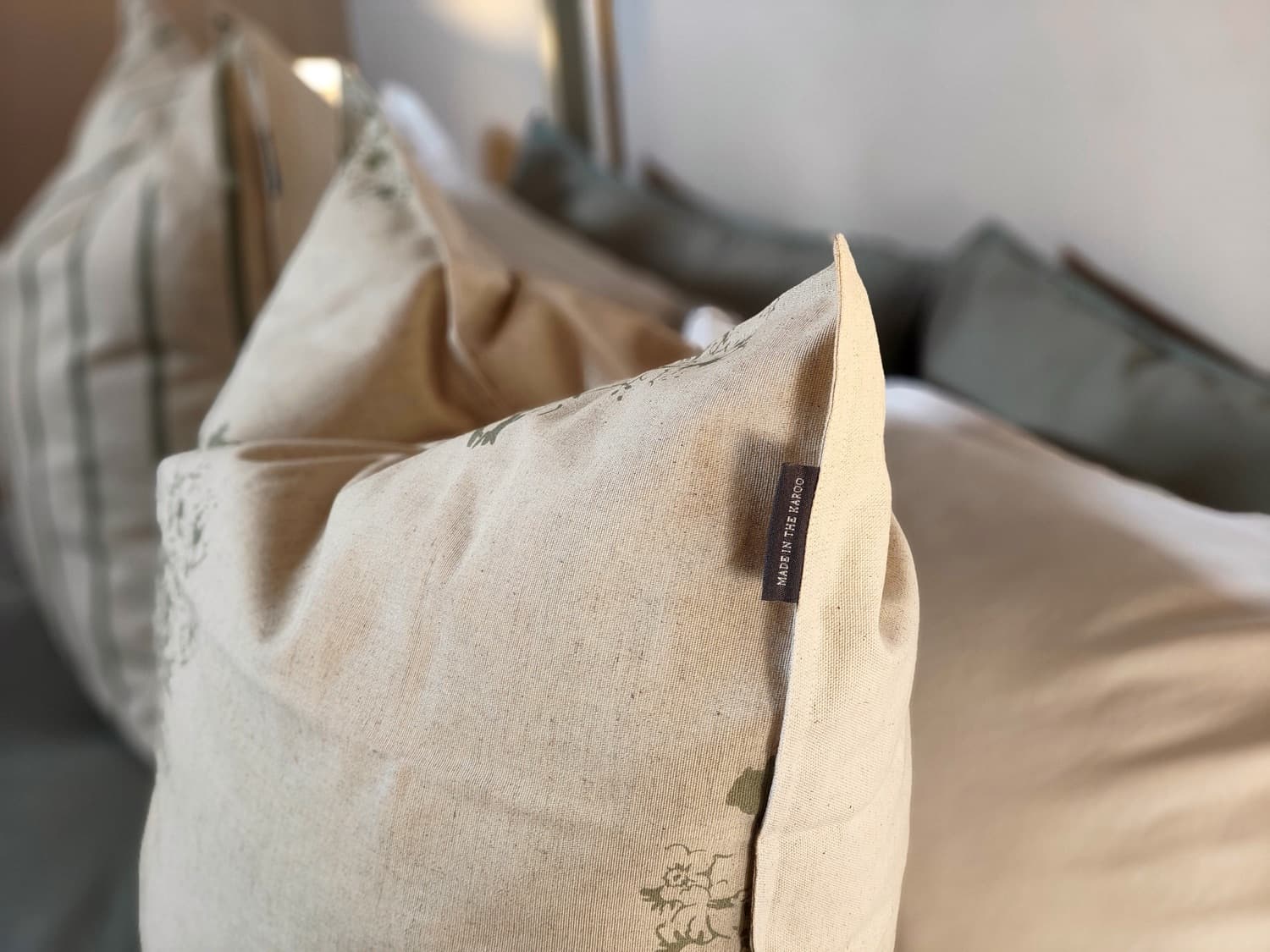 Made in the Karoo pillow detail